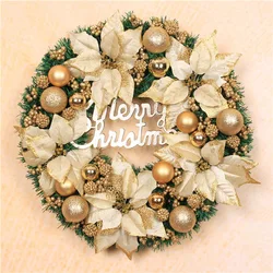Christmas Decoration Door Hanging Outdoor Home Decor Artificial Christmas Party Wreaths And Garlands