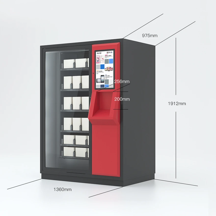 Large Capacity 24 Hours Self Service Store Custom Commercial Sale Automatic Touch Screen Top Up Popmart Vending Machine