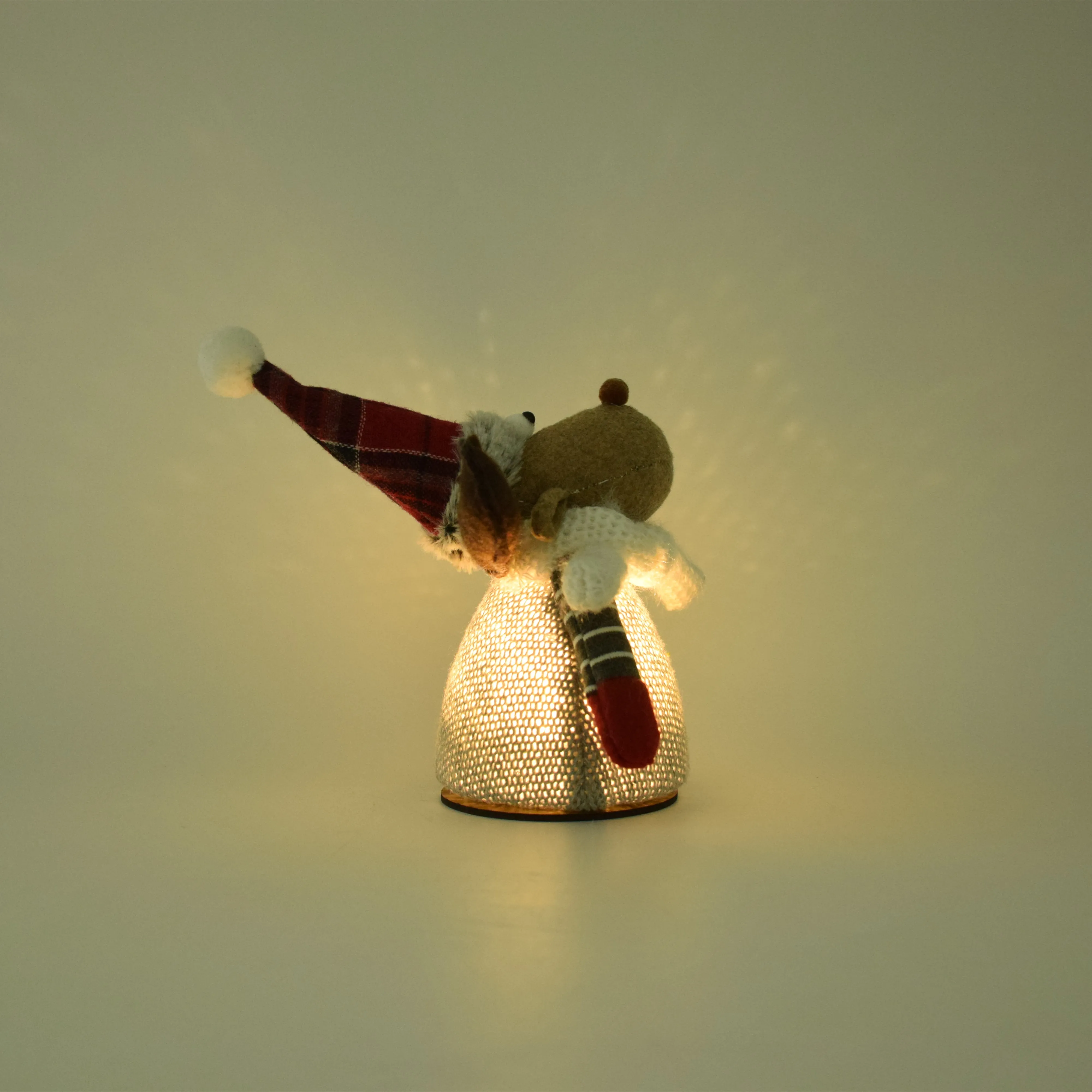 New Design Xmas Deer Grey Christmas Reindeer LED Lights Led  Luces Navidad Moose  Decoration