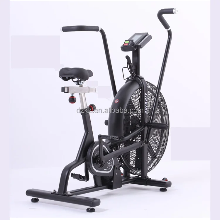 Gym Spinning Bike Big Wheel Wind Resistance Indoor Fitness Bike Unisex Silent Fan Bike