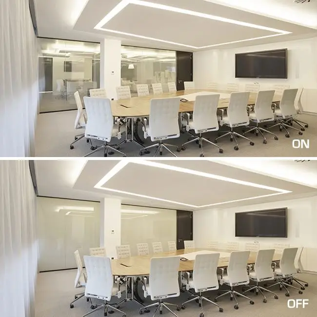 Smart Glass Projector Electrically Dimmable Foil Smart Switchable Film