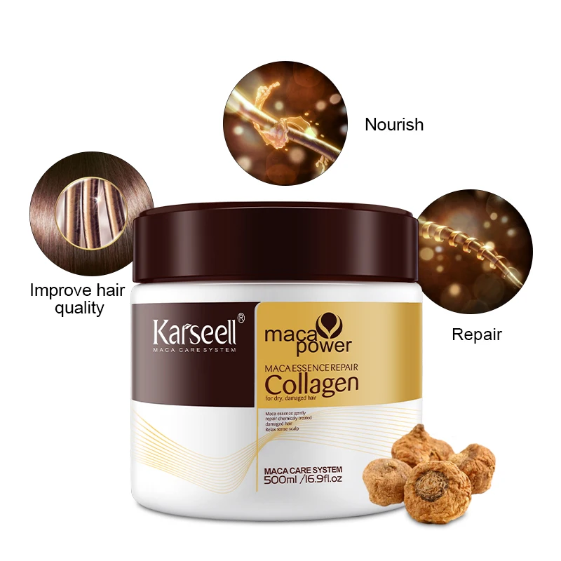 Karseell mascarilla para el cabello Repair Collagen Hair Mask For Salon Hair Care