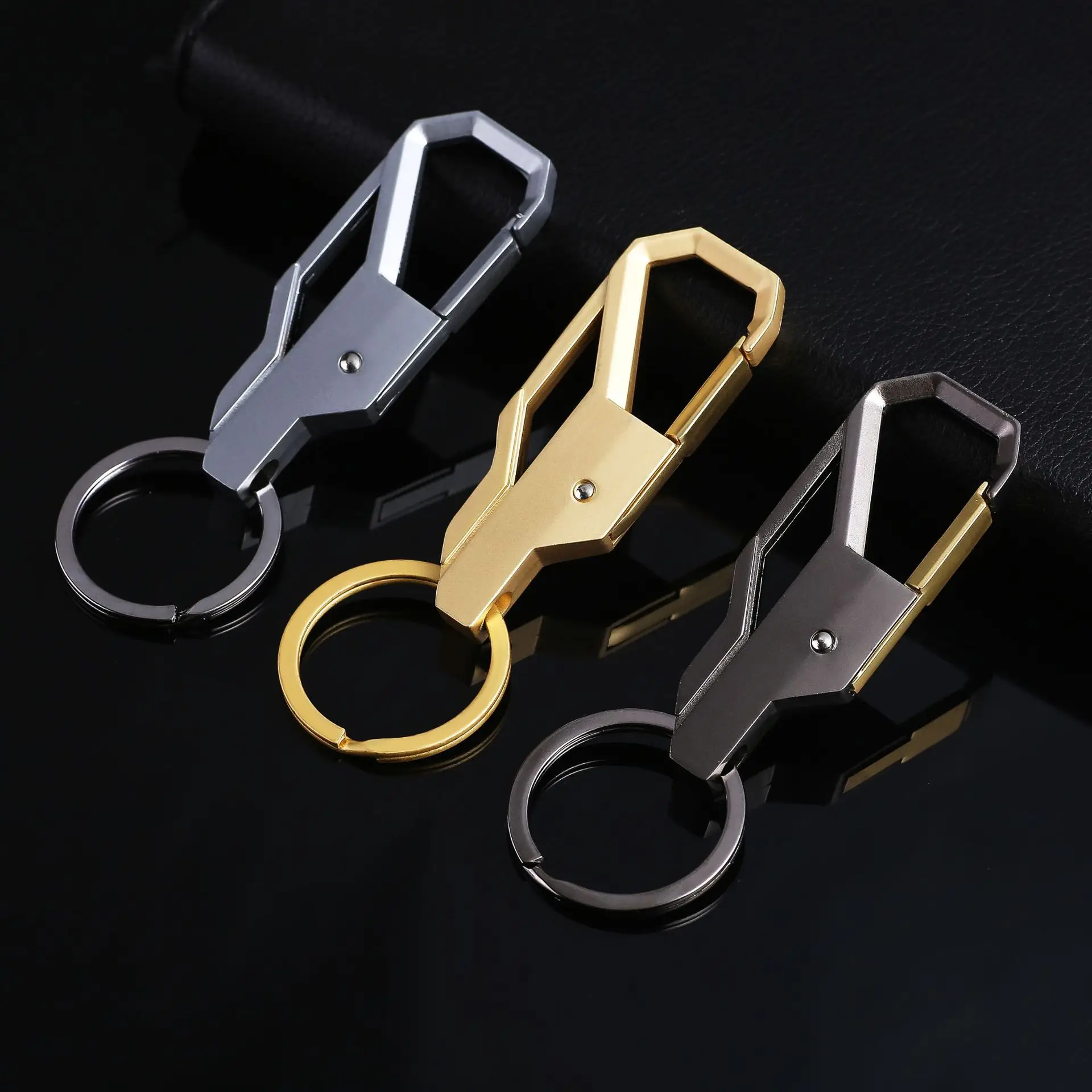 Мужской эксклюзивный брелок для ключей бизнес-класса автомобильный брелок рекламные подарки Пользовательский логотип