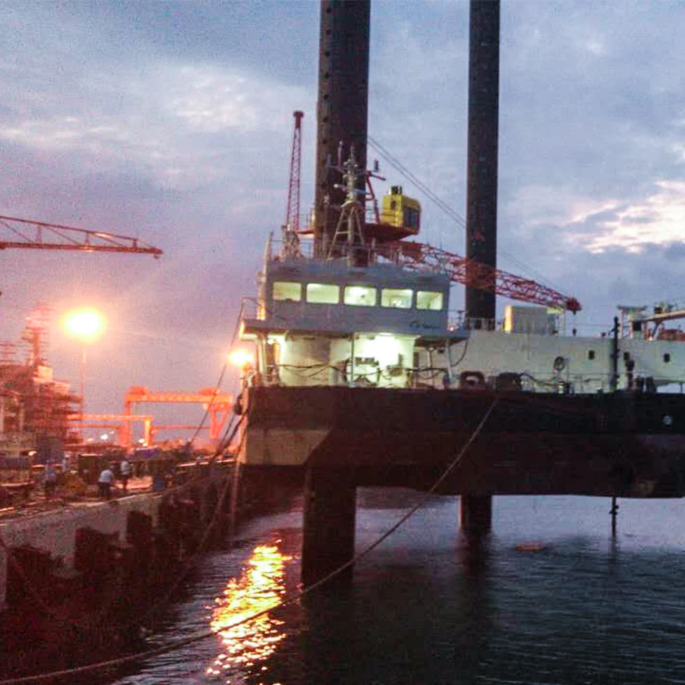 
225FT SEU OFFSHORE AThree-legged Self-Elevating Modular Jack-Up Barge 