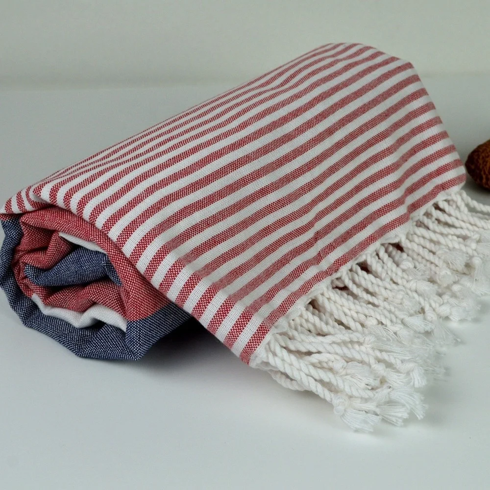 China suppler100%cotton Turkish Towel Pestemal Large Quick Dry Bath Hamam Spa Sauna Beach Gym Yoga Bathrobe Fouta