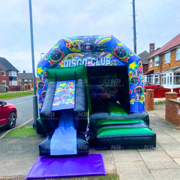 Custom Different Size Inflatable Disco Dome Bouncy Castle  Jumping Dance Party House for Renting