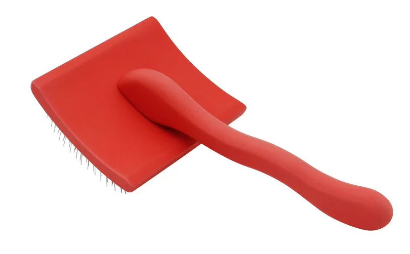 Big Long Pins Slicker Brushes, stainless steel extra long hard pin slicker large brush for professional grooming