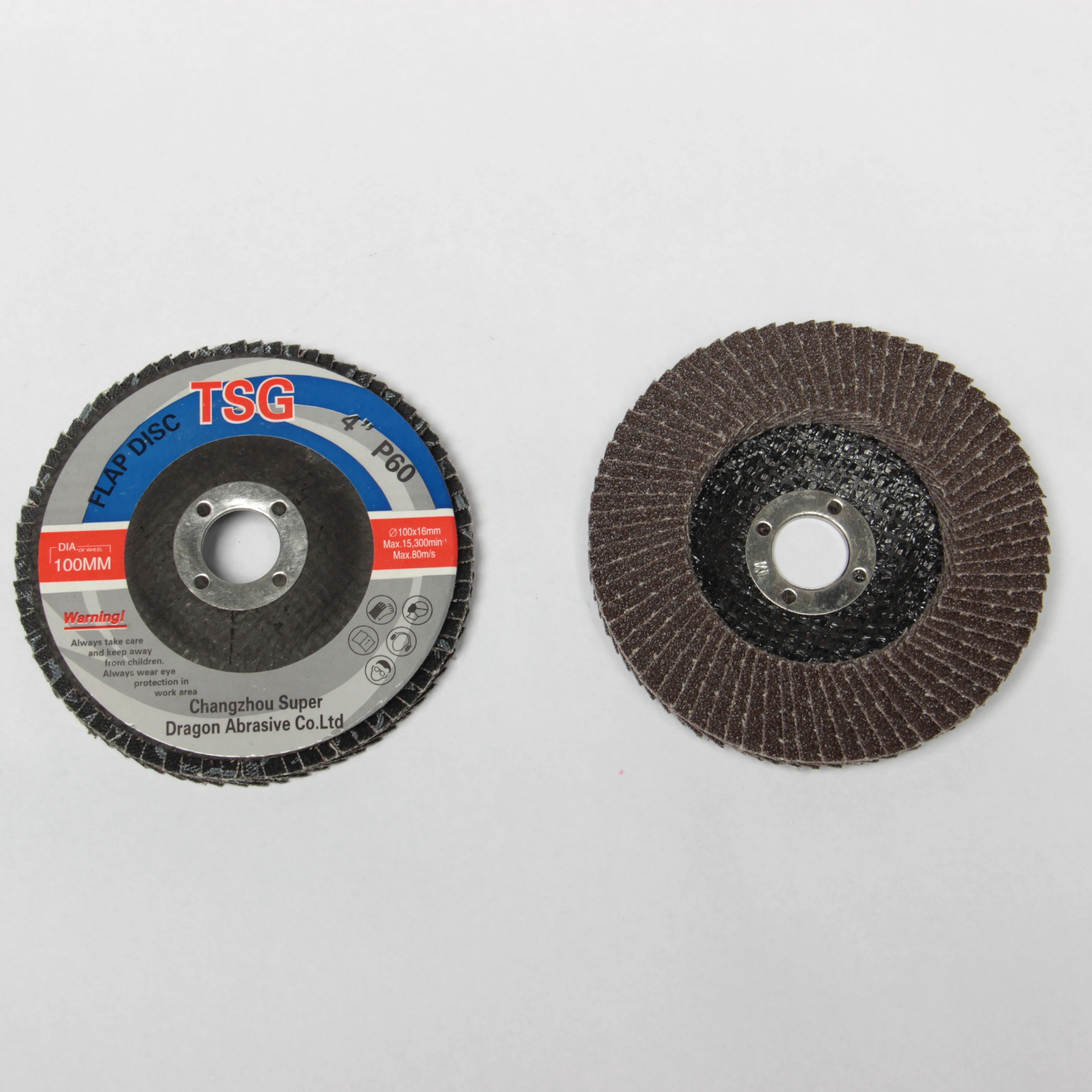 aluminum oxide abrasive flap disc for stainless steel wood polishing metal grinding