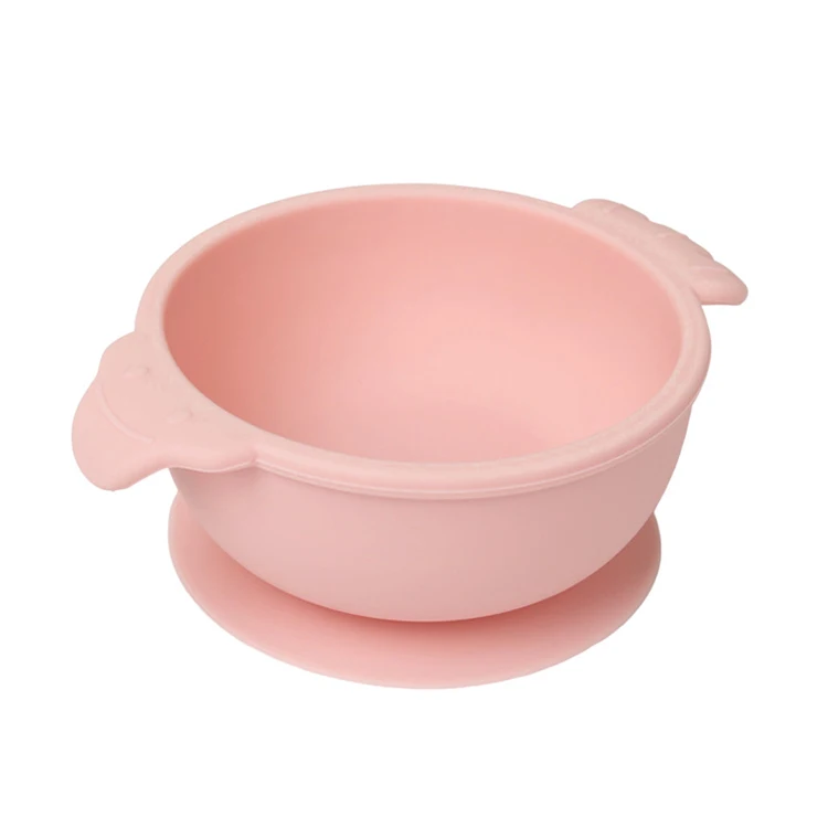 Newborn baby divided parts plate suction spoon bowls feeding gift set