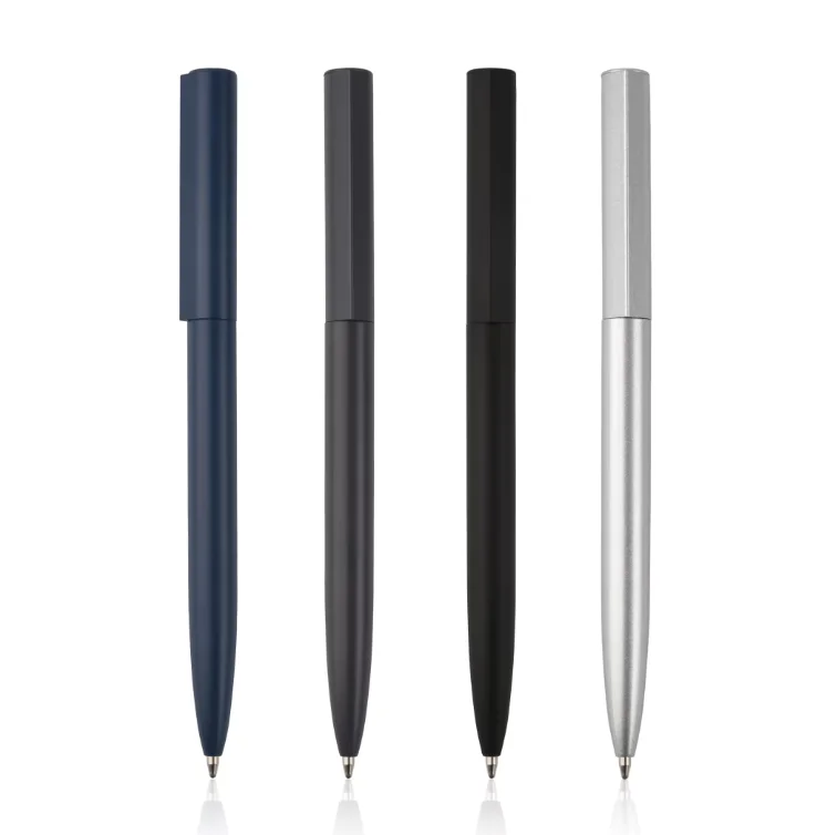 Manufactory Wholesale Hot Sell Print Name Business Pen Set Pen Promotional Metal Ballpoint Pen With Logo