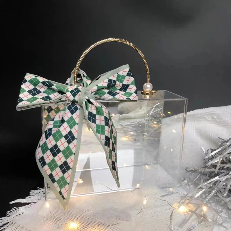 Light Luxury Acrylic Box Wedding Candy Box Christmas Clear Acrylic Gift Box