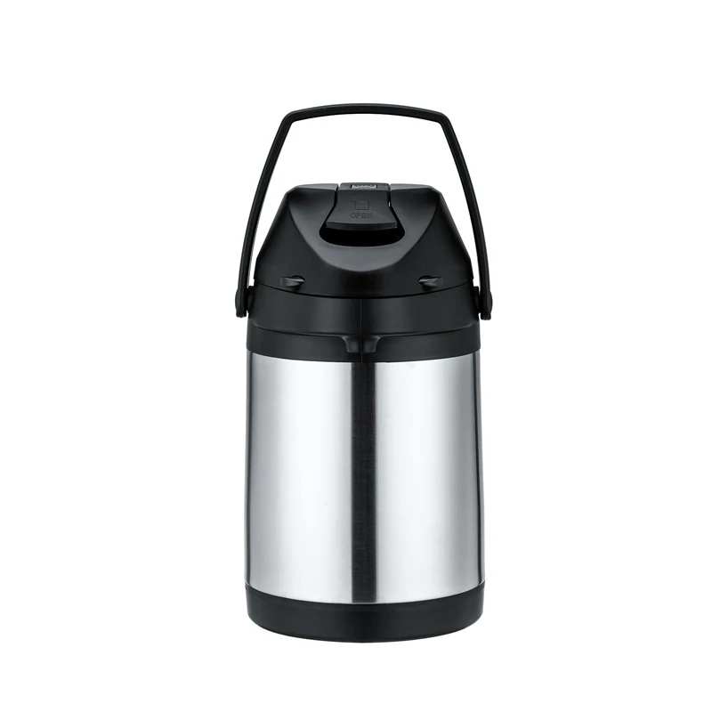 South American Hot Sale Best Quality Product Thermos Coffee Airpot Flask Pump Airpot Stainless Steel Bottle