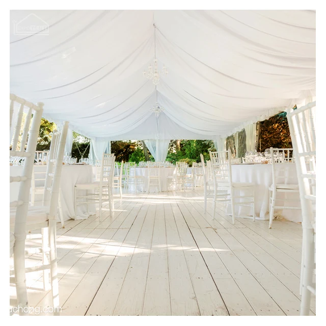 New fashioned  marquee outdoor party Aluminum frame glass wall tent