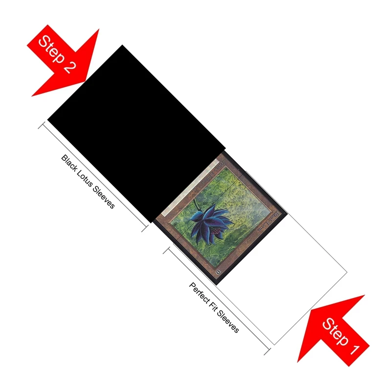 Wholesale Premium PP Yu-Gi-Oh Trading Black Card Sleeves Clear Matte Game Yugioh  Plastic Cards Sleeves