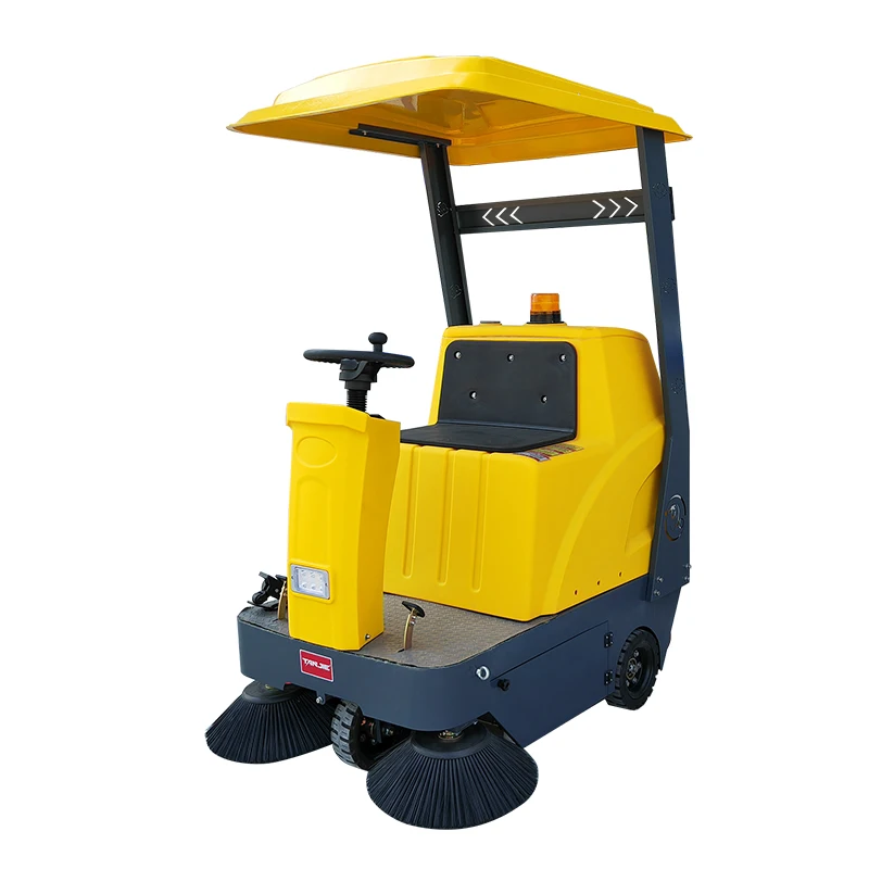 Small Street Sweeper Industrial Sidewalk Sweeper Automatic Ride On Road Sweeper Floor Cleaning Machine snow removal machine