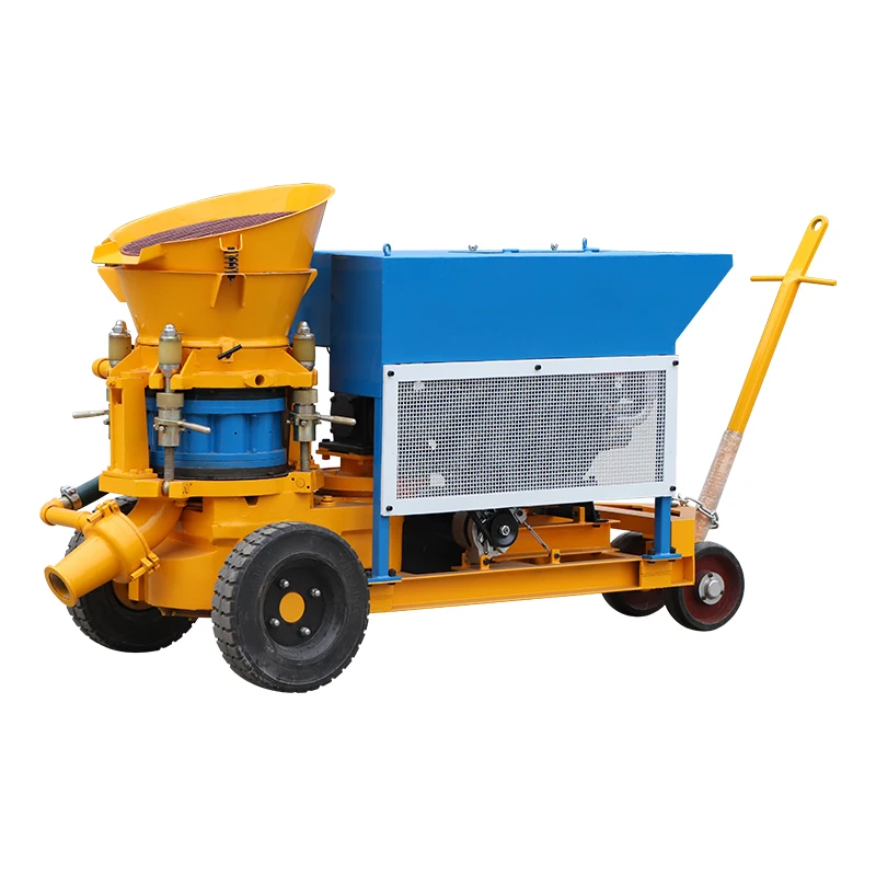 WZ-5D Malaysia diesel engine shotcrete machine robotic shotcrete concrete spraying machine