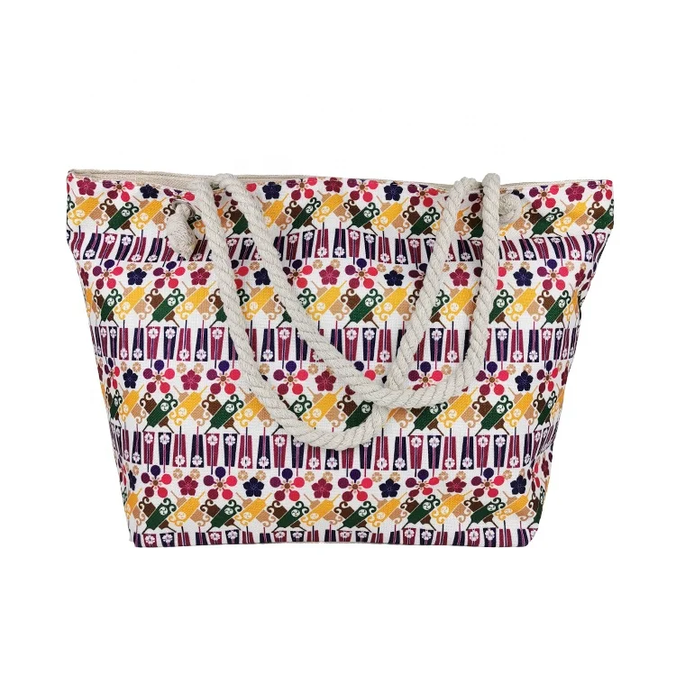 
Wholesale Colors Canvas tote bags Large beach bags women hand bags 