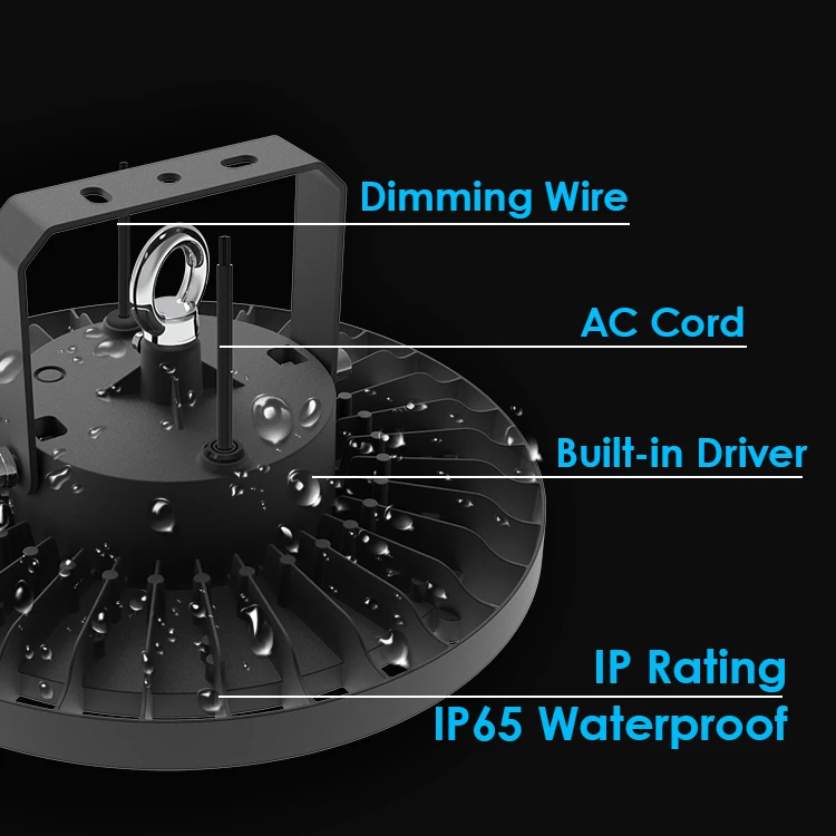 Warehouse Lighting Full Spectrum 110V 277V 100W 150W 200W Highbay LED Grow Plant Lamp For Hydroponic Horticulture Garden