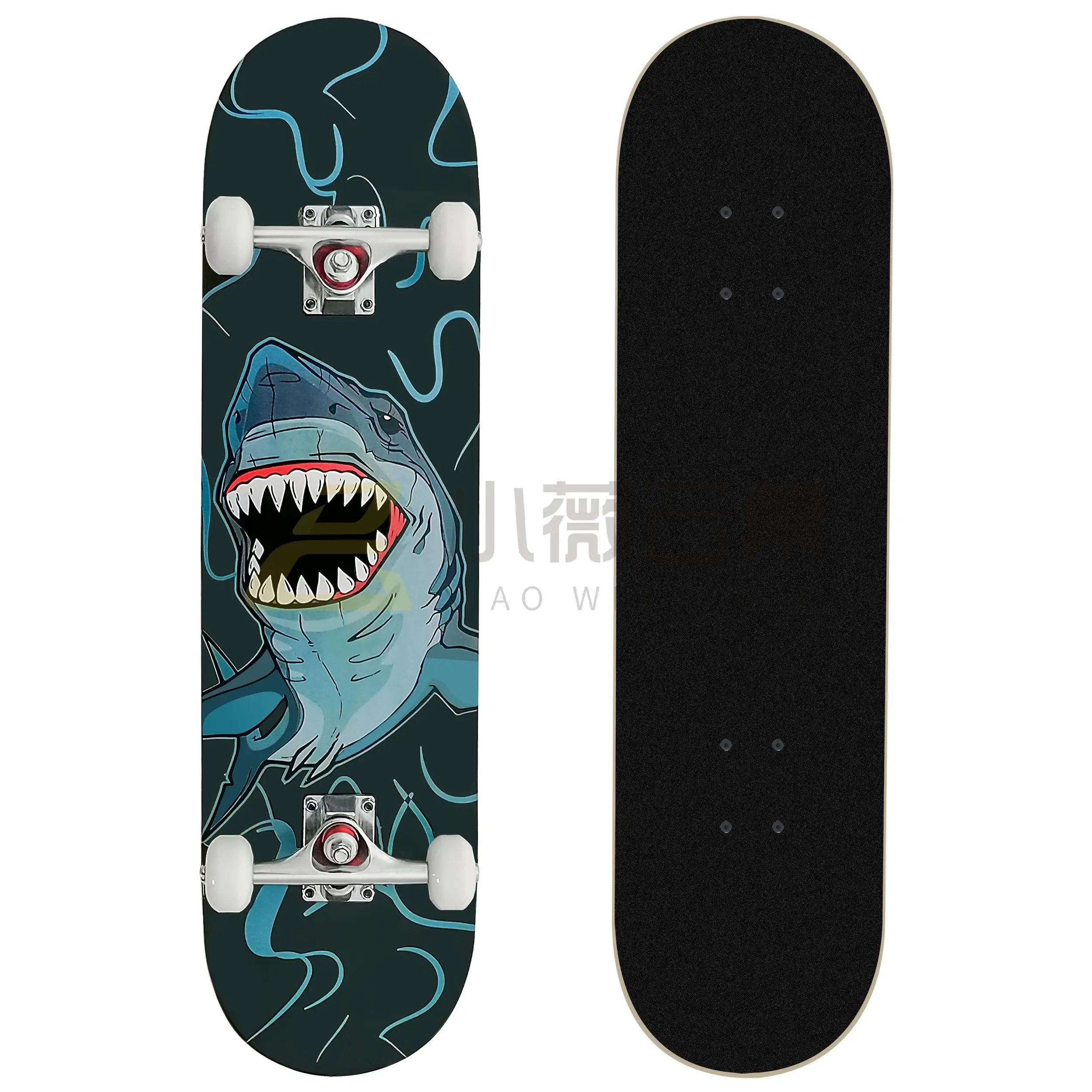 OEM and ODM four wheels skating board professional skateboard deck young boys and girls skateboard