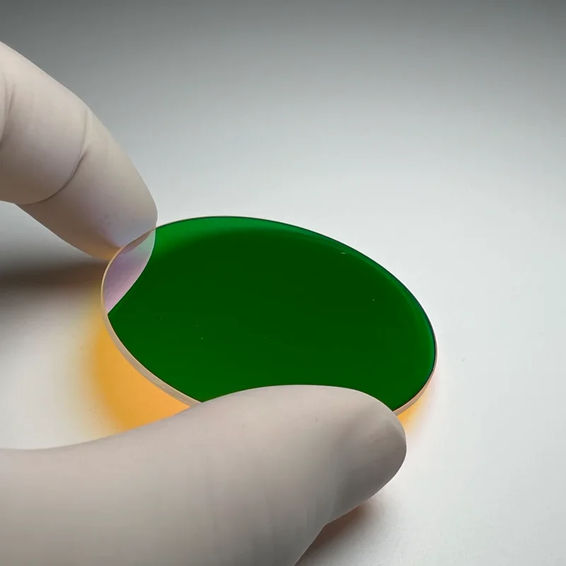 Стеклянный фильтр K9BK7B270 короткого прохода, размер под заказ, дихроический стеклянный фильтр для оптоволоконного освещения, светодиодная подсветка