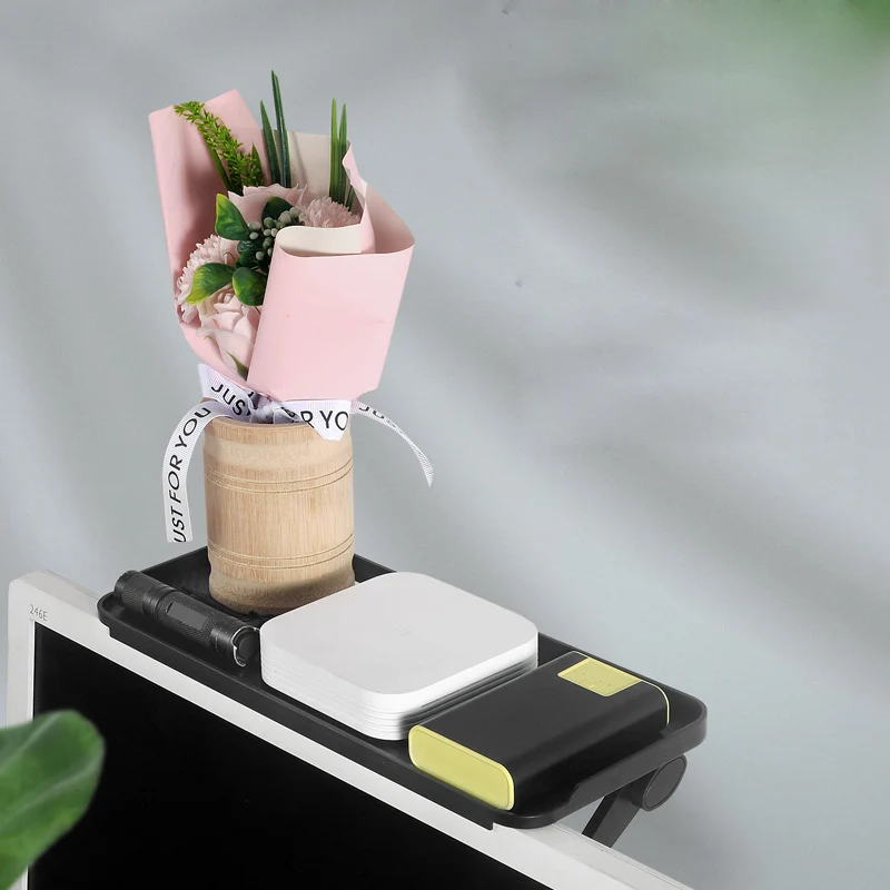 N2024 on perforated display shelf TV stand screen router set-top box shelf storage stand