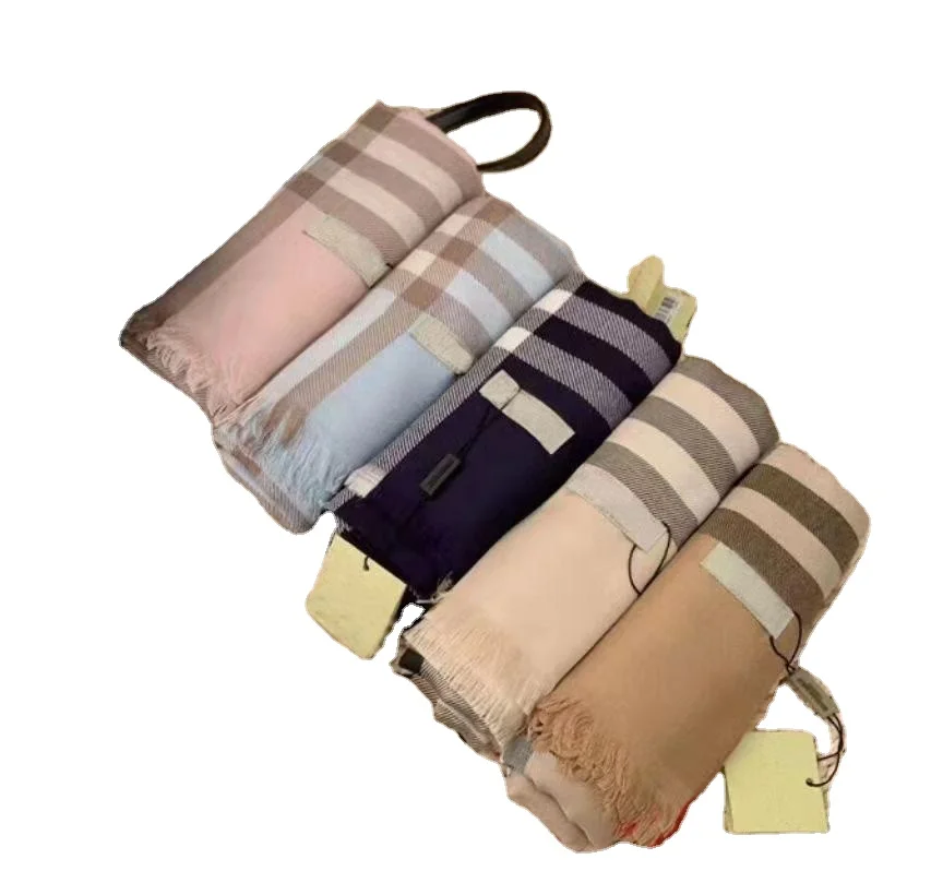 Good Quality Wholesale Hot Sale Cashmere Scarf Women Autumn Winter Shawls Double-sided Warm Scarf