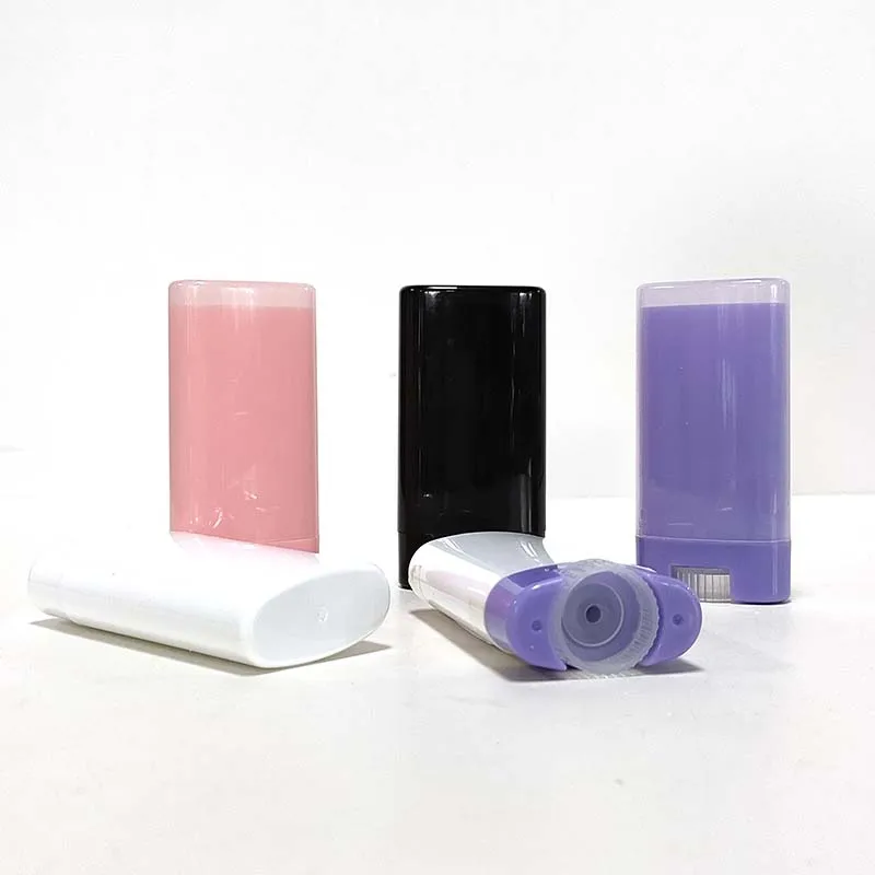 PP 15ML 20ML Deodorant Stick Container Empty Twist Up Deodorant Stick Bottle Recyclable Plastic Bottle