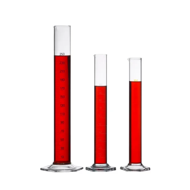 Boglass Custom Wholesales 5Ml 10Ml 25Ml 50Ml 100Ml 250Ml 500Ml 1000Ml 2000Ml Lab Glass Cylinder Measuring Graduated Cylinder