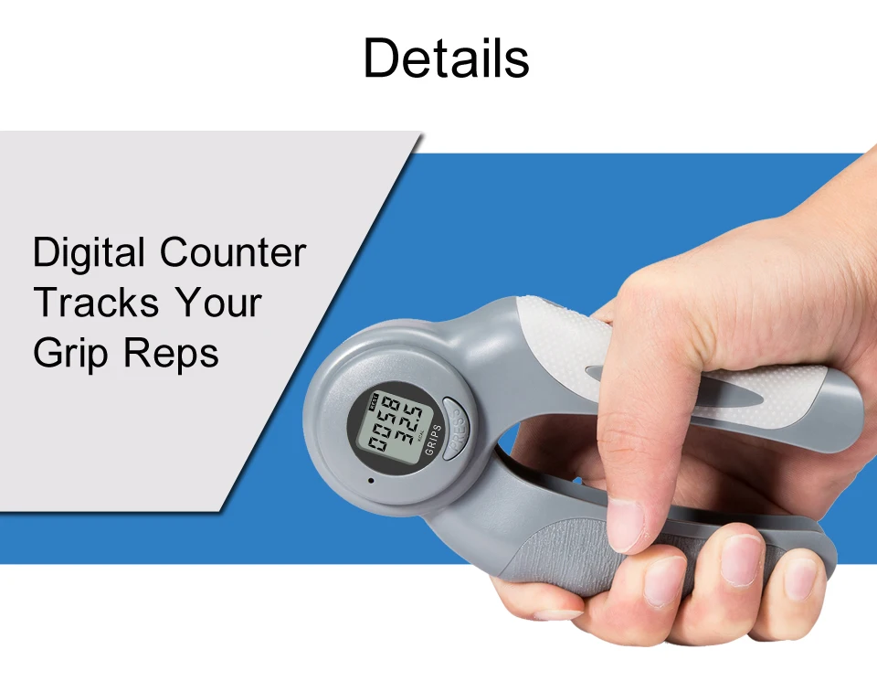 
Adjustable Hand Grip Increase Strength Spring Finger Pitch Digital Arm Exercise Wrist Forearm KYTO2323B 