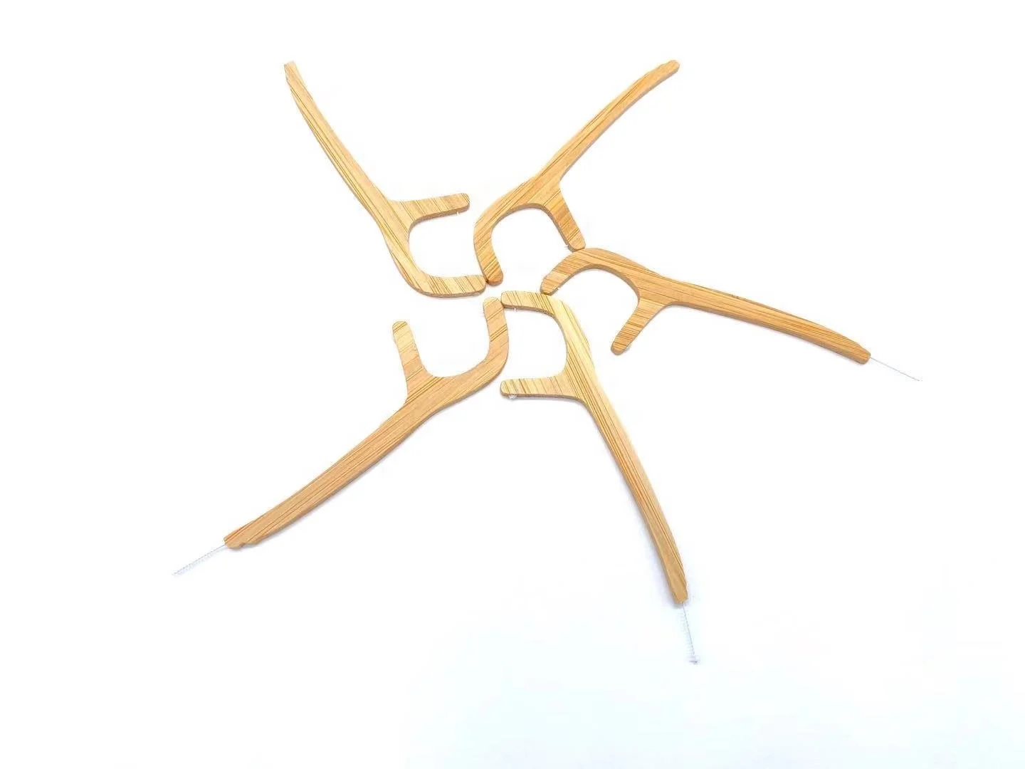 Bamboo Dental Floss Pick, Bamboo Floss Pick, Bamboo Floss