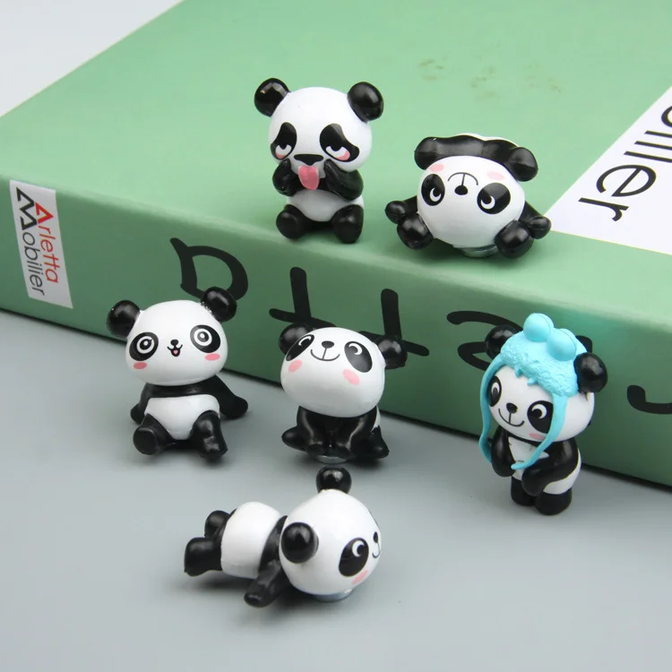 Custom 3D Resin Fridge Magnets Souvenir Animal Panda Resin Fridge Magnets