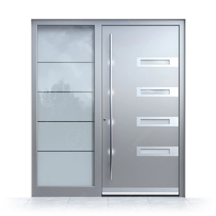 Latest Design Wholesale Price Security Front Stainless Steel Door Security Stainless Steel 304 Pivot Doors