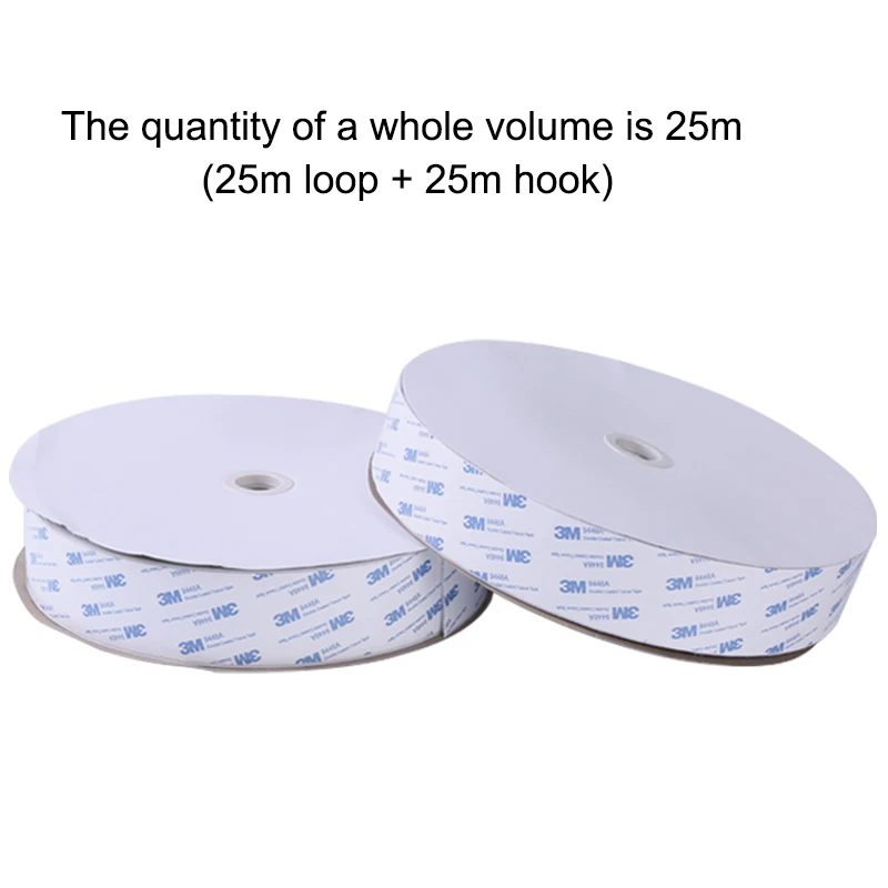 Manufacturer Hook Loop Tape Custom Color Different Size Durable Nylon Hook and Loop Roll