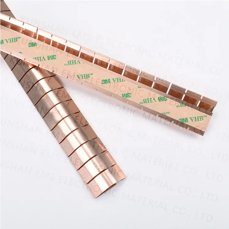 ISO9001 Precision Custom Copper Fingerstock BeCu Finger Gasket For EMC Shielding MRI Door