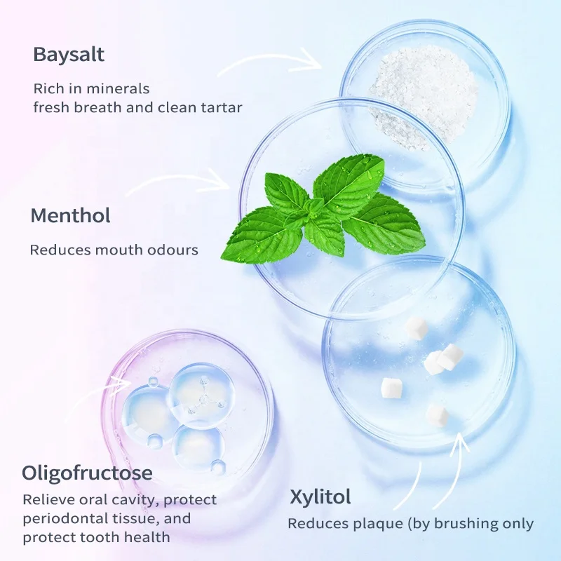Wholesale Private Label Mouth Wash Oral Hygiene Products Fight Bad Breath 12ml*10pcs Custom Mint Portable Mouthwash