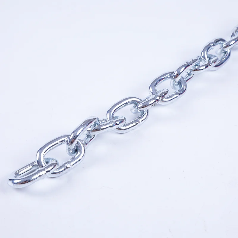 Galvanized Chain 18MM 19MM 22MM 25MM Smooth Welded Din766 Short Link Chain