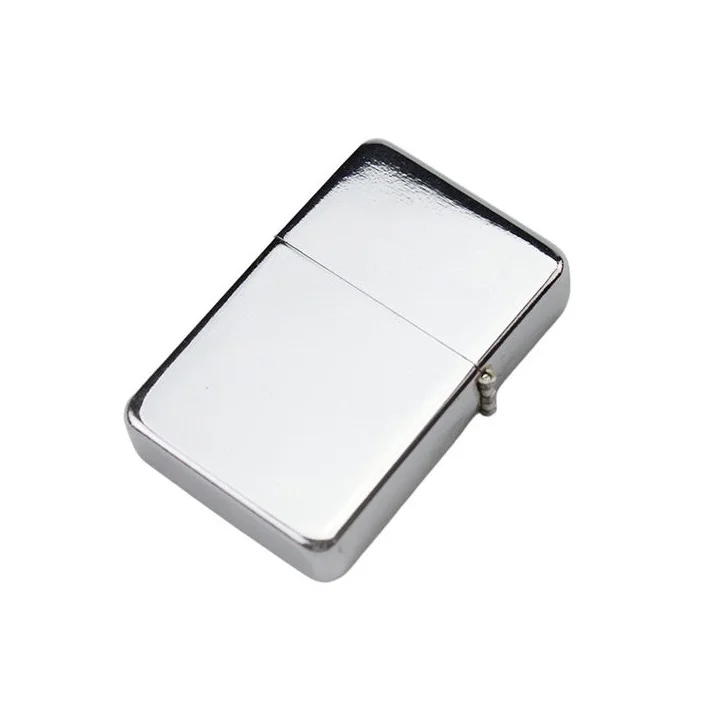 Sublimation Custom Logo Lighter Cigarette Pocket Lighter Case Printing Coated Blank Lighters