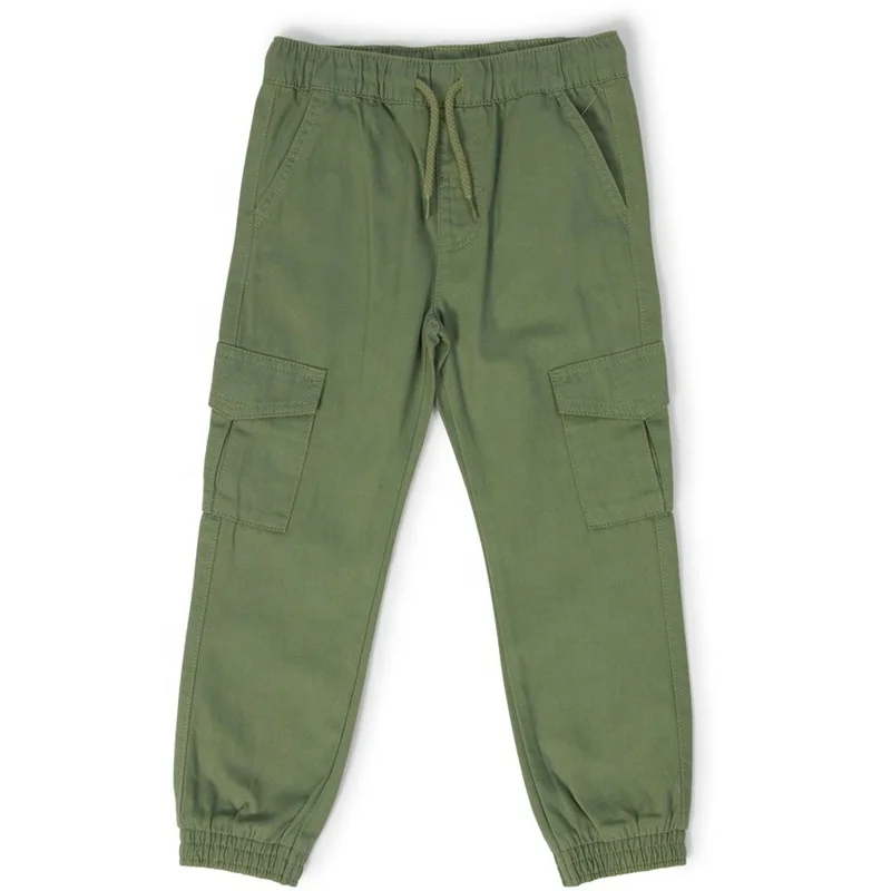 2021 new design customize logo Children clothing Kids Joggers Pant Boys Cargo Pants