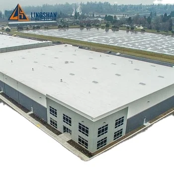Modular Prefab Industrial Building H Steel Warehouse Project