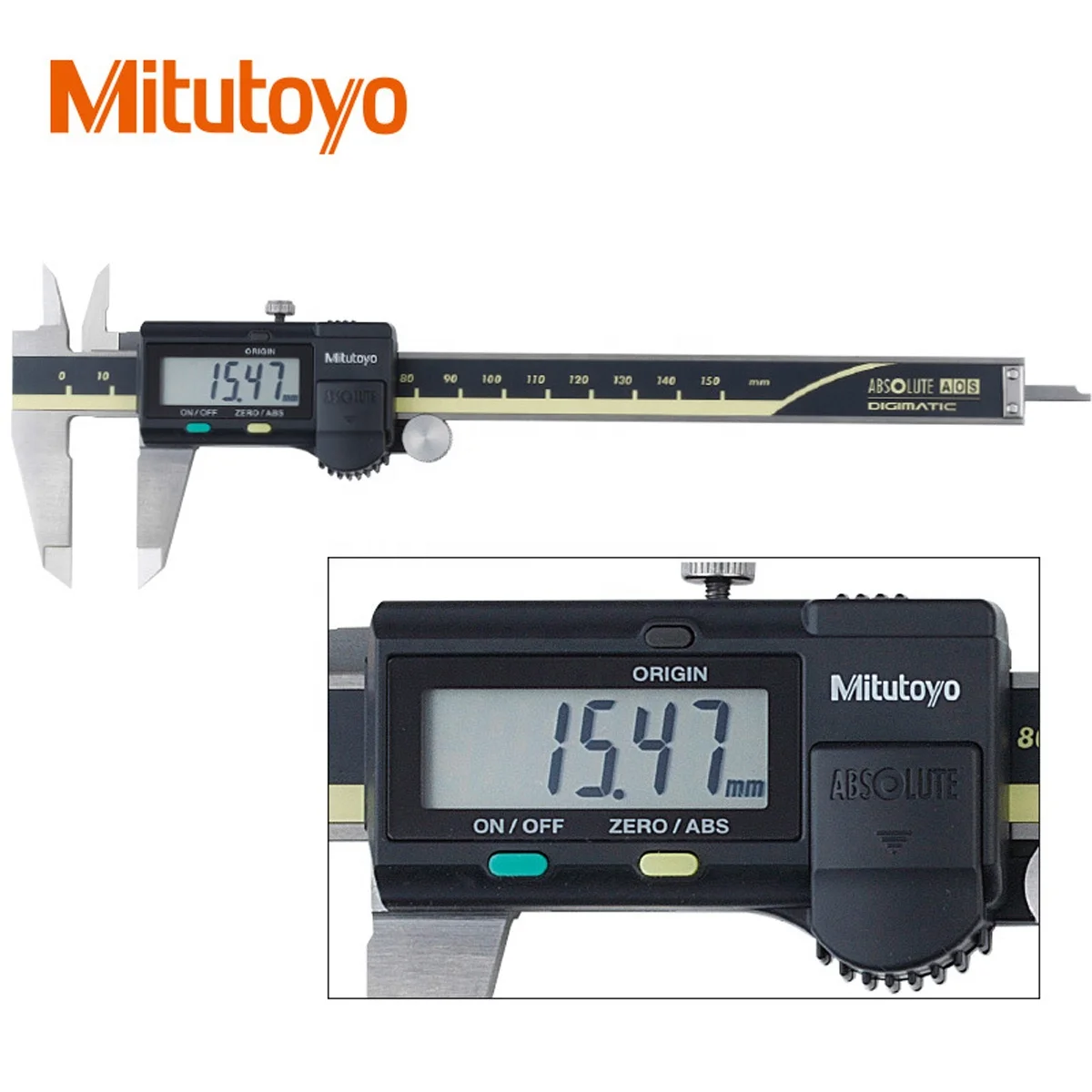 Цифровой Калибр Mitutoyo 500-197-30/0-200 мм диапазон измерения 0 01
