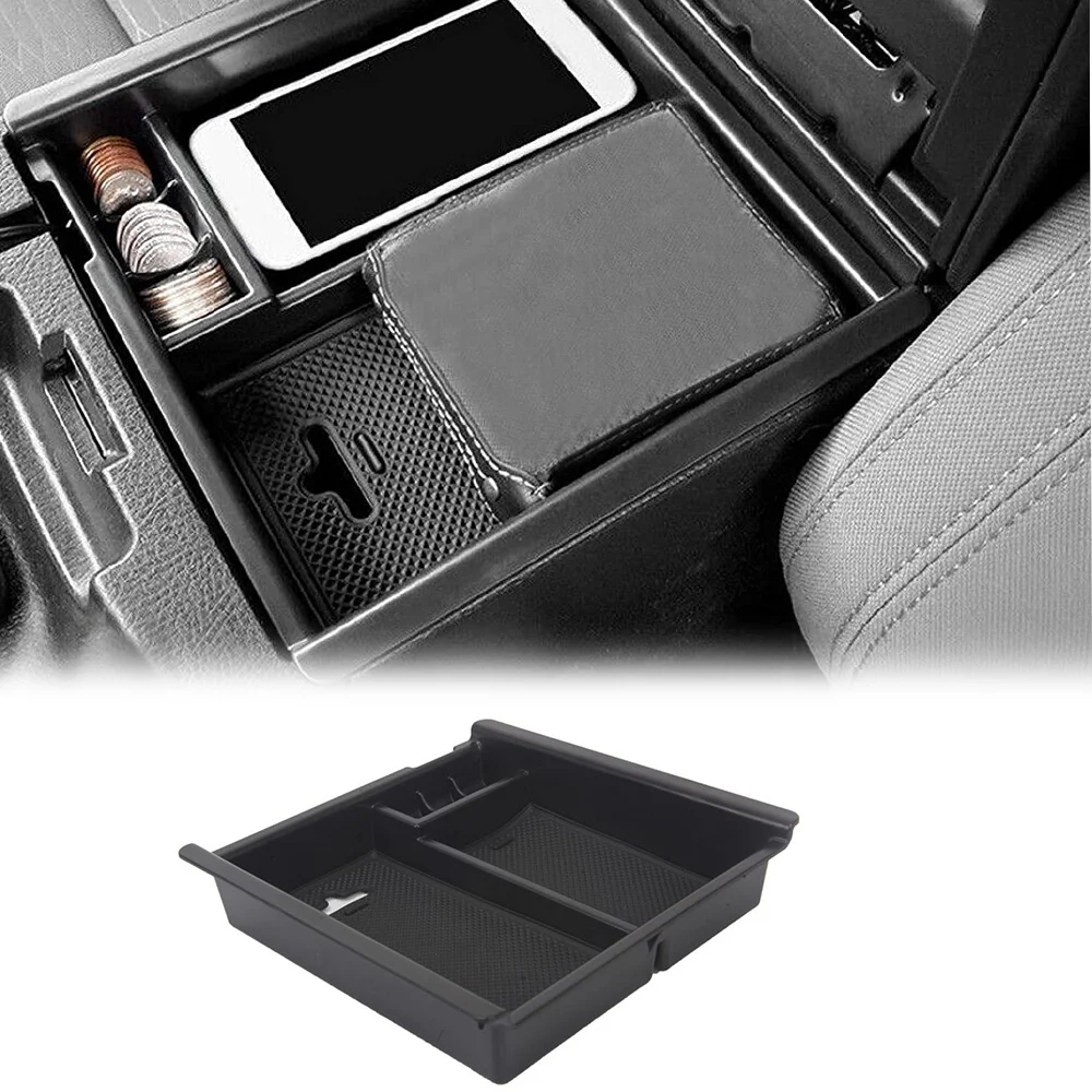 Spedking Center Console accessories Organizer Tray Storage Insert ABS Materials Armrest Box for 2016+ tacoma