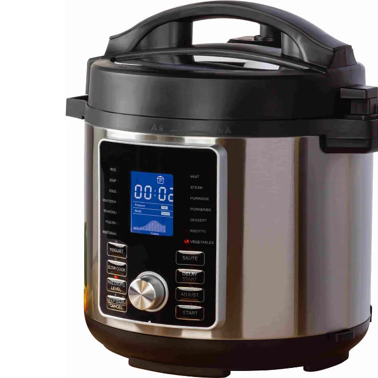 Kitchen Appliance 2-in-1 Pressure Cooker & Air Fryer Swap Pot Electric Cookers Smart