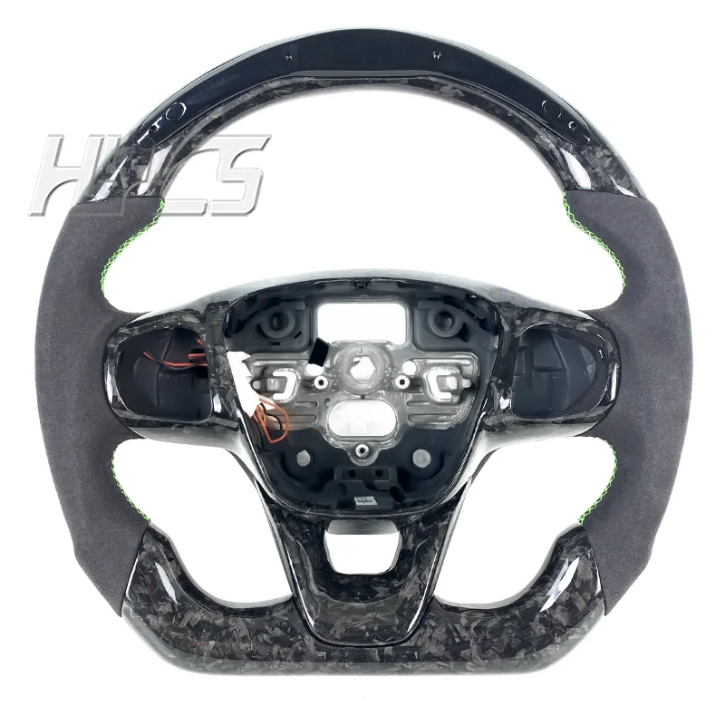 Car Interior Accessories LED Forged Carbon Fiber For Ford Focus Mk4 St Escape 2019 2020 2023