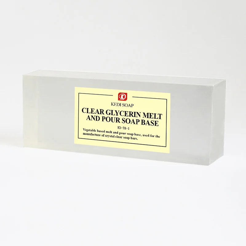 KD-78-1 Clear glycerin melt and pour soap base