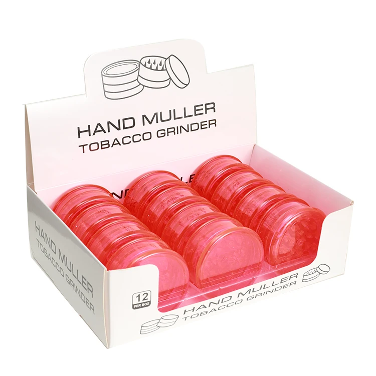 Jiju JL-205J Hand Grinder Mini Plastic Tobacco Grinders