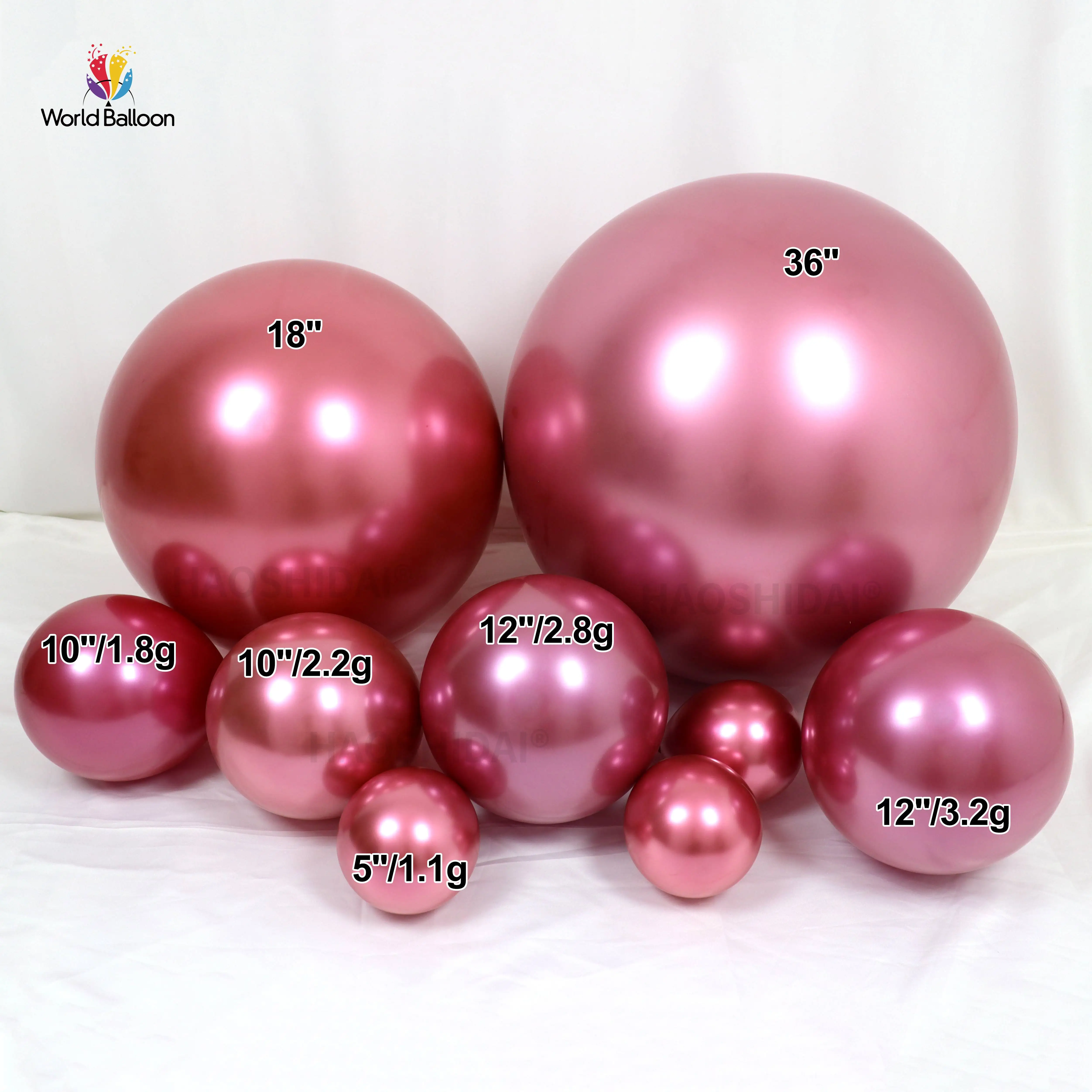 wholesale birthday globos metalicos standard pastel matte pearl chrome balloons metallic balloons