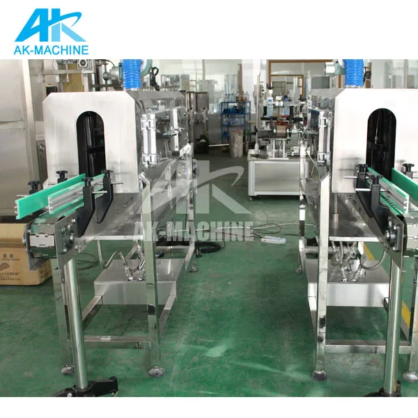 Hot Sale Efficient Pvc Pet Shrink Label Bottle Can Steam Heat Shrink Tunnel  Cups Sleeve Label Shrink Wrap Machine