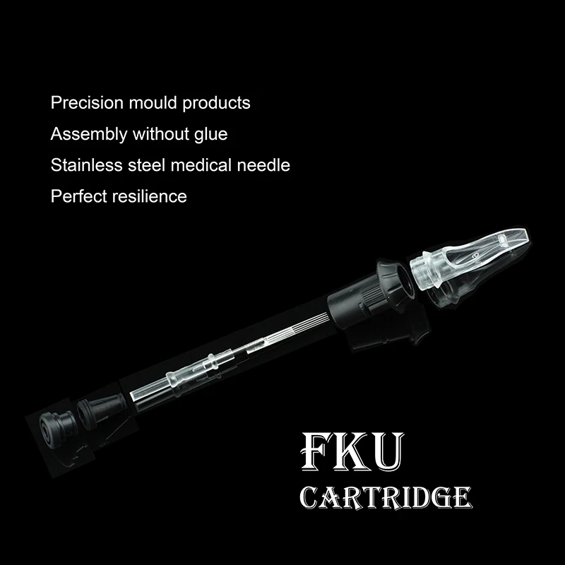  Высококачественные игольчатые картриджи FKU для тату-машинки и машинки перманентного