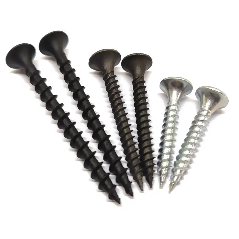 High Quality Black/Gray Phosphate Drywall Screw Drywall Screw Making Machine Bugle  Screws In Stock