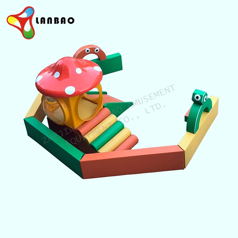 New Design Amusement Park Mushroom House Children Soft Play softplay Equipment baby playground indoor